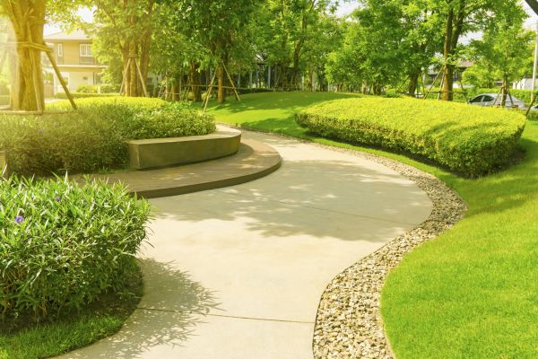 Cement Walkway Installation in Spanish Fork