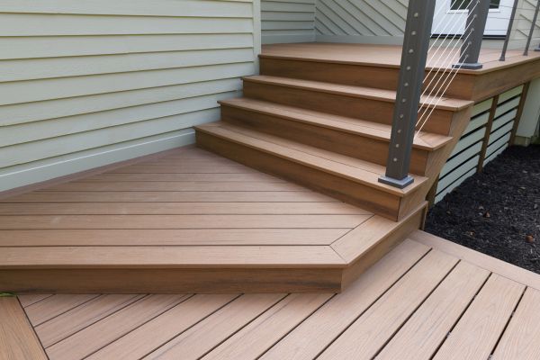 Patio Staircase Construction in Spanish Fork