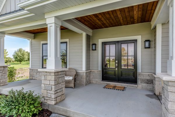 Concrete Porch Construction in Spanish Fork