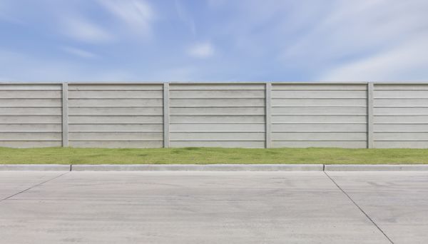 Concrete Fence Installation in Spanish Fork