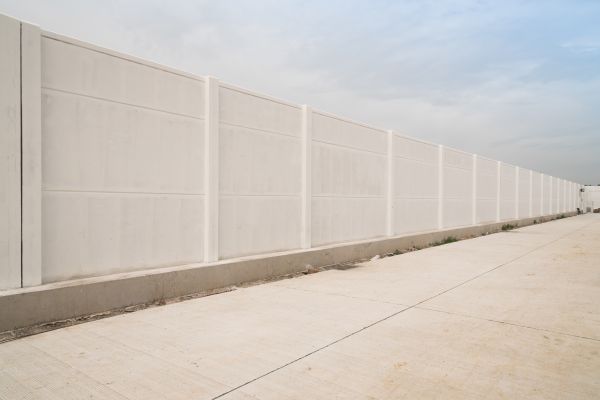 Concrete Fence Construction in Spanish Fork