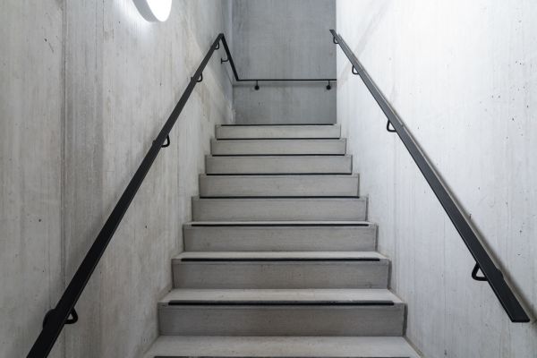 Cement Staircase Installation in Spanish Fork