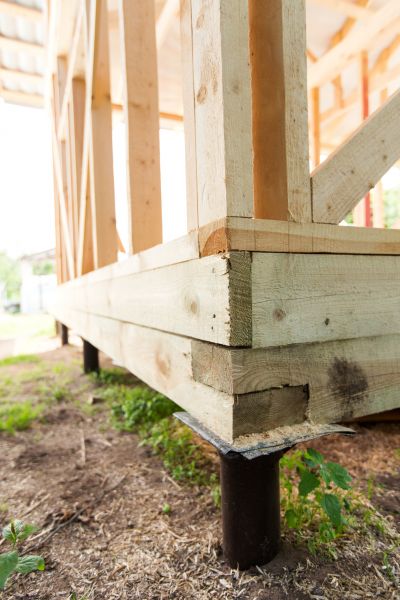 Barn Footing Installation in Spanish Fork