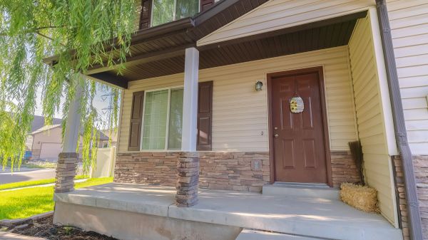 Concrete Porch Installation in Spanish Fork