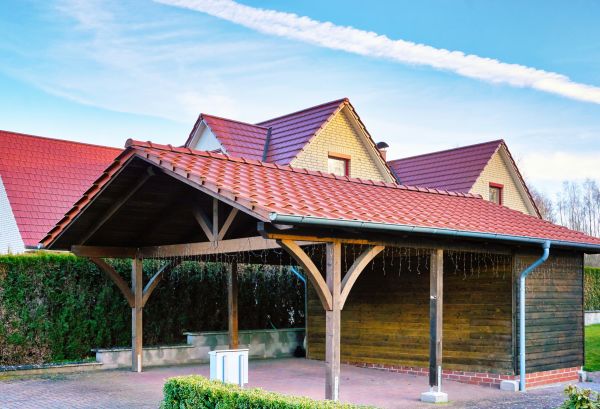 Carport Base Construction in Spanish Fork