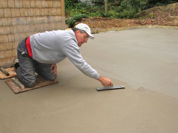 Flat Concrete Installation in Spanish Fork