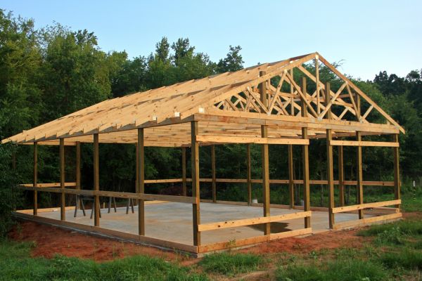 Barn Pad Installation in Spanish Fork
