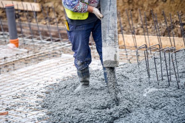 Cabin Foundation Pouring in Spanish Fork