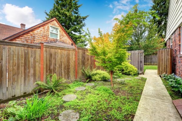 Backyard Walkway Construction in Spanish Fork